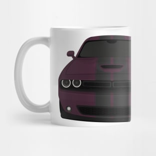 Challenger Purple + Stripes Mug